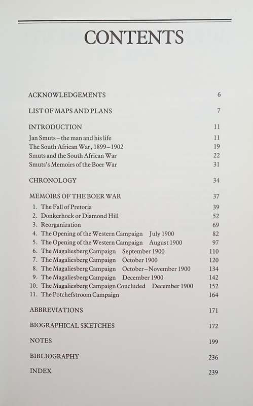 Jan Smuts: Memoirs of the Boer War | S.B. Spies and Gail Nattrass (eds.)