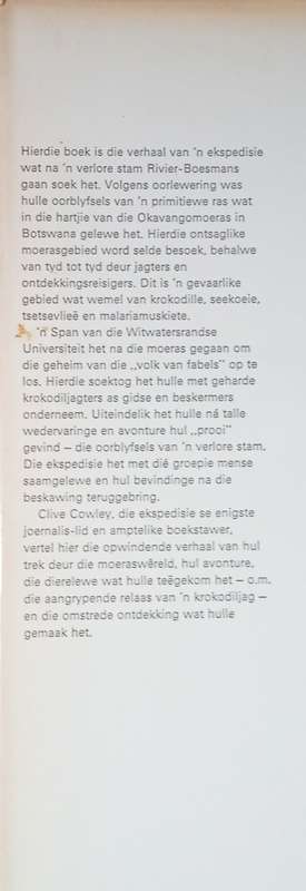 Volk van Fabels: 'n Soektog na 'n Verlore Boesmanstam in die Okavangomoeras [Afrikaans text] | Cl...
