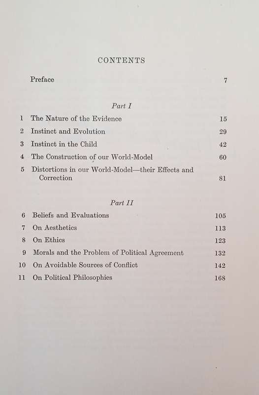 Man's Picture Of His World: A Psycho-Analytic Study | R.E. Money-Kyrle