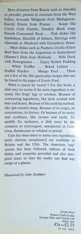 Exotic Food | Rupert Croft-Cooke