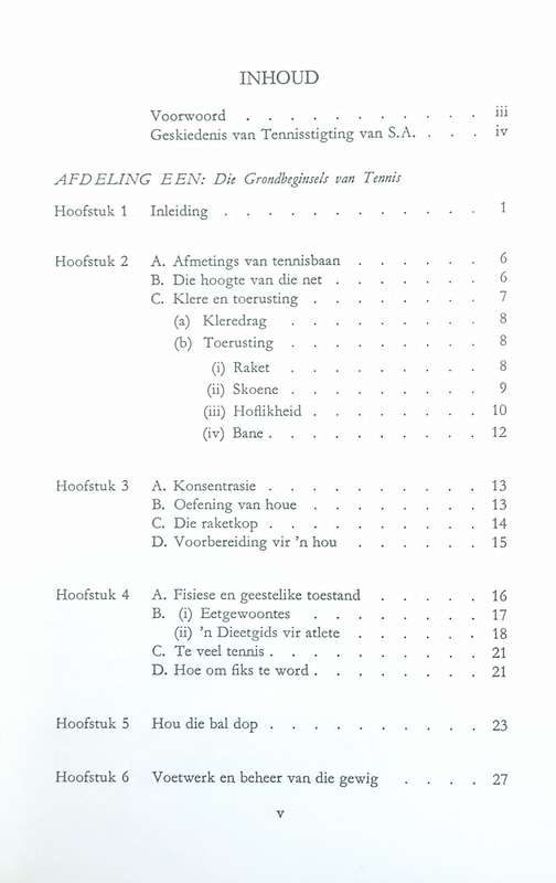 Kom Ons Speel Tennis: 'n Omvattende Tennisopleidingsboek [Afrikaans text] | Chris Cillie