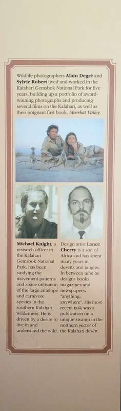 Kalahari: Rivers of Sand | Alain Degre, Sylvie Robert, Michael Knight and Lance Cherry