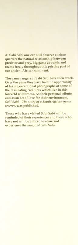 Sabi Sabi: The Story of a South African Game Reserve | James Clarke