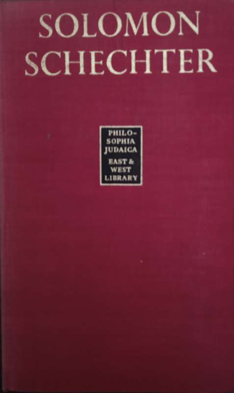 Selected Writings: Solomon Schechter | Norman Bentwich (ed.)