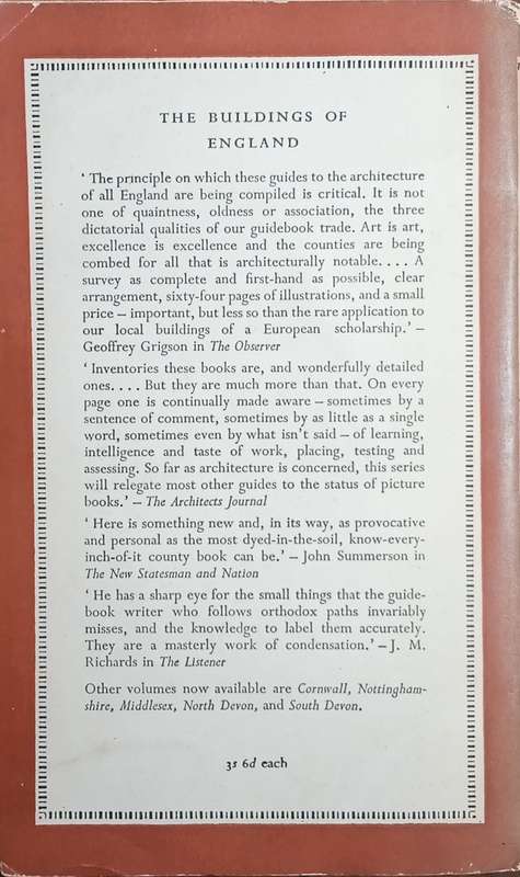The Buildings of England. London except the Cities of London and Westminster | Nikolaus Pevsner