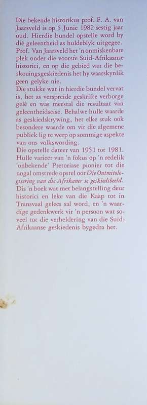 Die Afrikaners se Groot Trek na die Stede [Afrikaans text] | F.A. van Jaarsveld