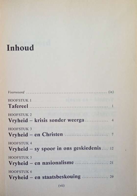 Witman Waar is Jou Vryheid? [Afrikaans text] | W.J.G. Lubbe (ed.)
