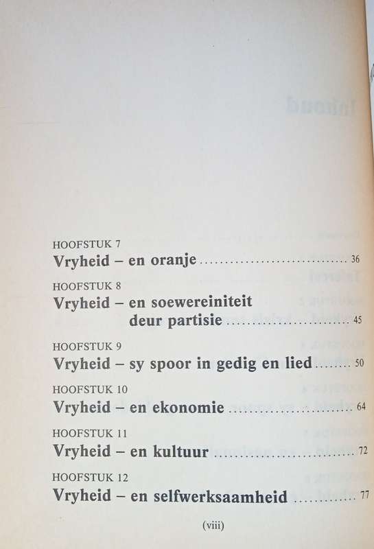 Witman Waar is Jou Vryheid? [Afrikaans text] | W.J.G. Lubbe (ed.)