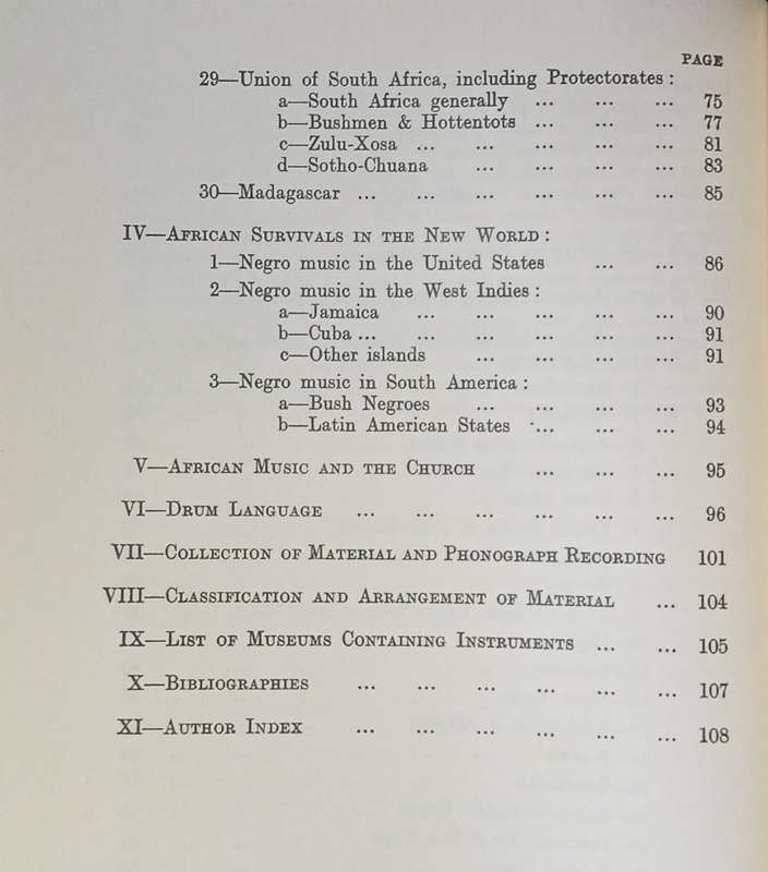 African Native Music: An Annotated Bibliography | Douglas H. Varley (comp.)