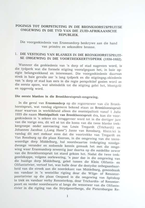Nederduitsch Herformde Gemeente Bronkhorstspruit 1969-1969 [Afrikaans]