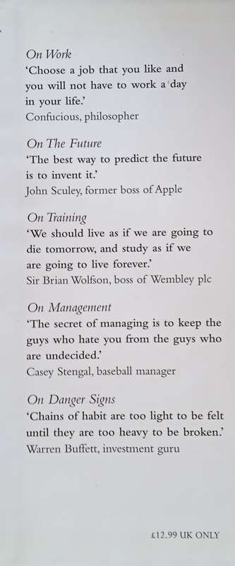 The Wisdom of Business: A Book of Maxims | Eugene Weber