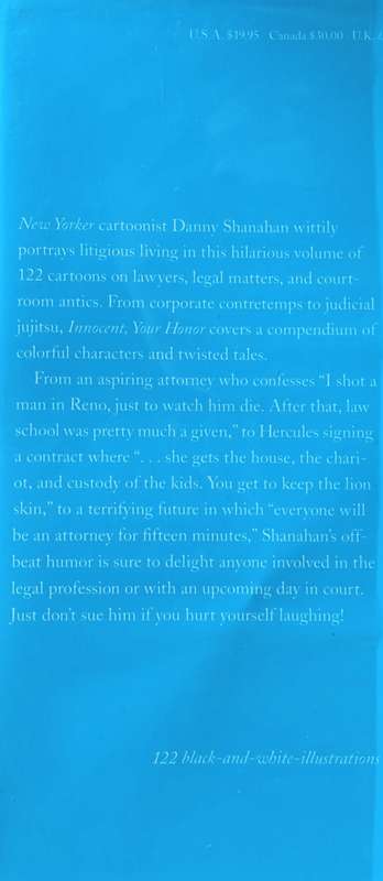 Innocent, Your Honor | Danny Shanahan