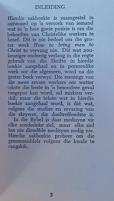 Sakboekie vir Persoonlike Werkers [Afrikaans] | R.A. Torrey