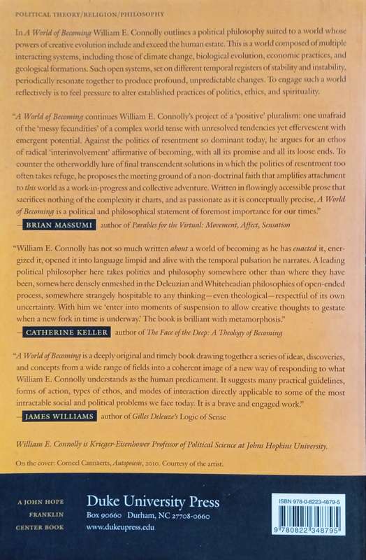A World of Becoming | William E. Connolly