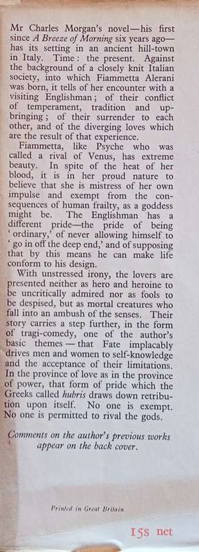Challenge to Venus | Charles Morgan