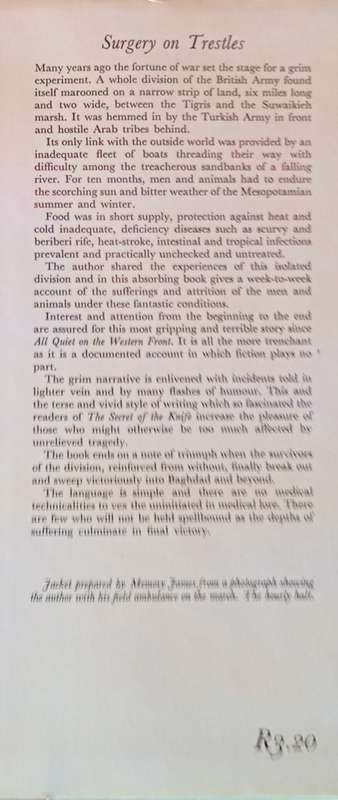 Surgery on Trestles: A Saga of Suffering and Triumph [Signed] | R. Campbell Begg