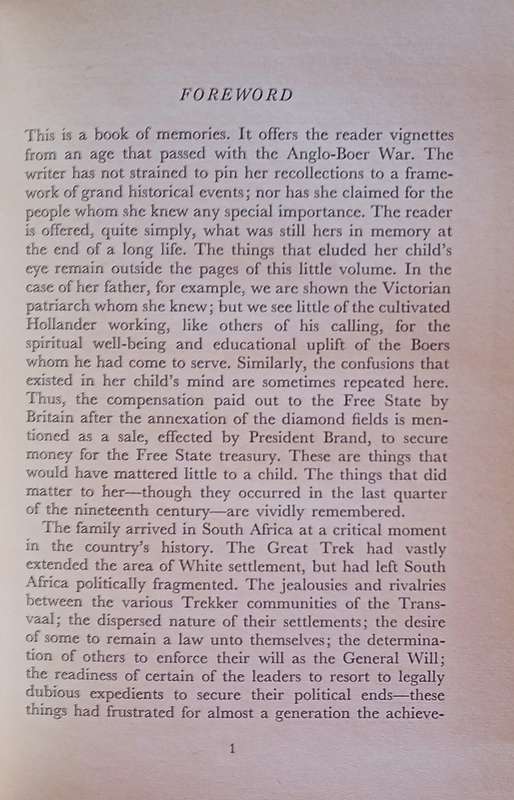 Orange Days: Memoirs of Eighty Years Ago in the Old Orange Free State | Caroline van Heyningen