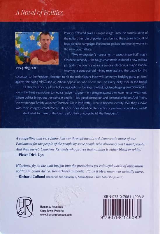 Primary Coloured: A Novel of Politics | Brent Meersman