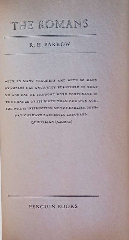 The Romans | R.H. Barrow