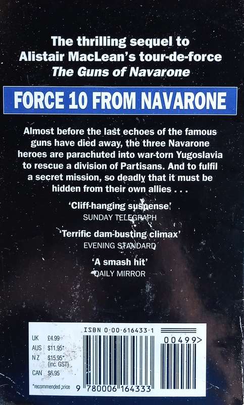 Force 10 From Navarone | Alistair MacLean