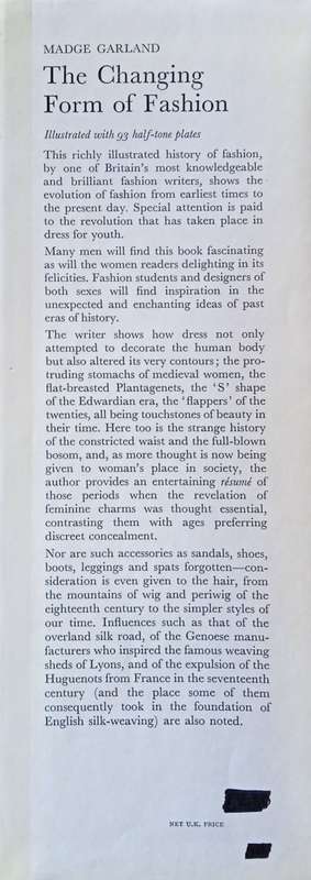 The Changing Form of Fashion | Madge Garland