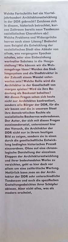 Architektur Zwischen Gestern und Morgen [German] | Gerhard Krenz