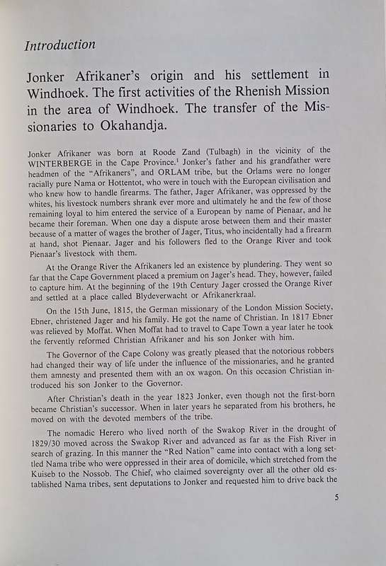 Otjikango or Gross Barmen: The History of the First Rhenish Herero Mission Station in South West ...