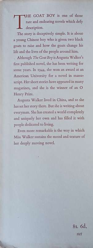 The Goat Boy | Augusta Walker