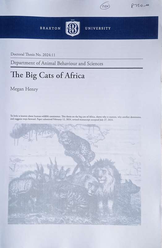 The Big Cats of Africa | Megan Henry