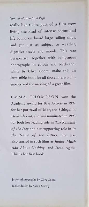 Jane Austen's Sense and Sensibility: The Screenplay & Diaries by Emma Thompson | Emma Thompson
