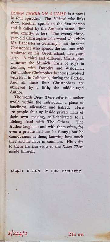 Down There on a Visit [First UK edition] | Christopher Isherwood