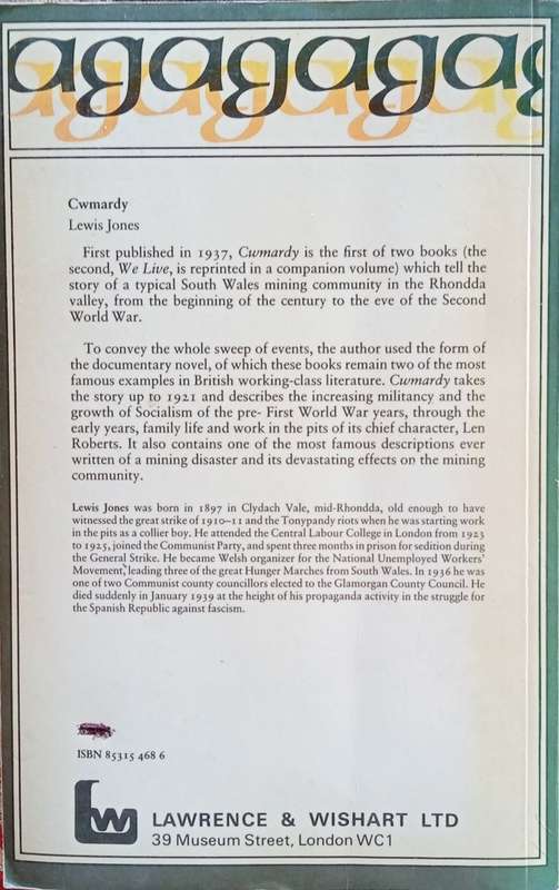 Cwmardy: The Story of a Welsh Mining Valley | Lewis Jones