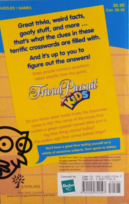 Trivial Pursuit for Kids Crosswords | Trip Payne