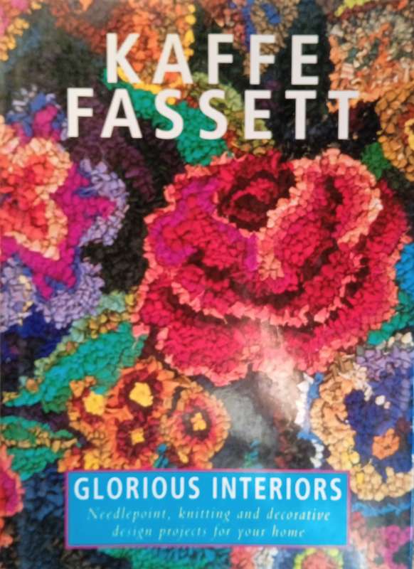 Glorious Interiors: Needlepoint, Knitting and Decorative Design for your Home {Signed copy] | Kaf...