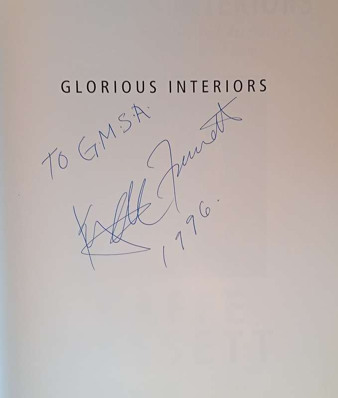 Glorious Interiors: Needlepoint, Knitting and Decorative Design for your Home {Signed copy] | Kaf...