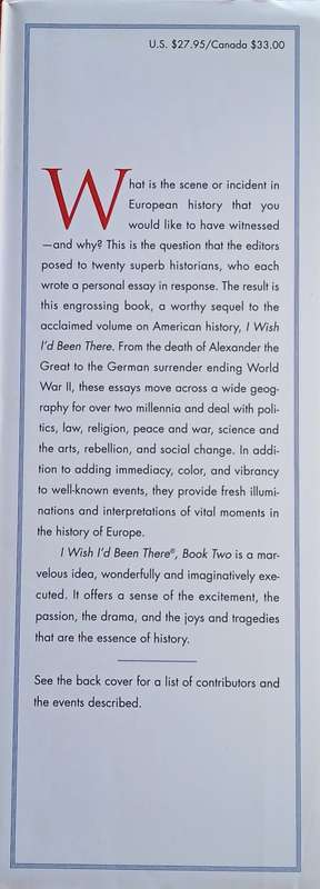 I Wish I'd Been There: Book 2 | Byron Hollinshead & Theodore K. Rabb (eds.)