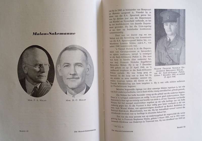 Die Malan-Gedenkboek 6 Oktober 1951 [Afrikaans] | Jacques Malan (comp.)