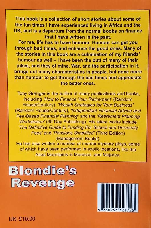 Blondie's Revenge and Other Short Stories [Inscribed] | Tony Granger