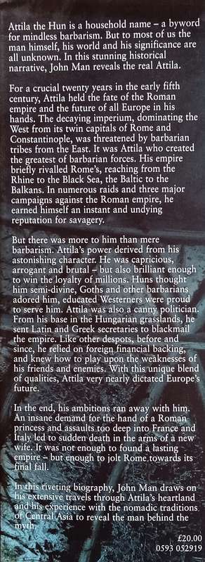 Attilla: The Barbarian King Who Challenged Rome | John Man