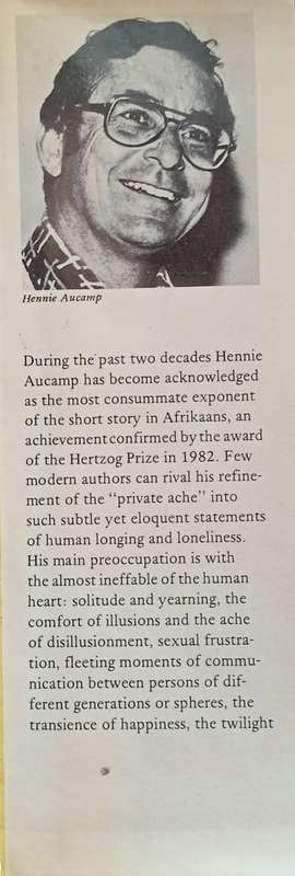 House Visits [Signed by the author and the translator]  | Hennie Aucamp, compiled and translated ...