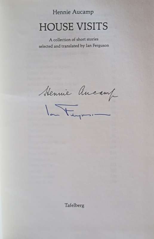 House Visits [Signed by the author and the translator]  | Hennie Aucamp, compiled and translated ...