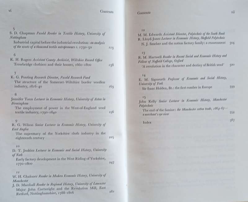 Textile History and Economic History: Essays in Honour of Miss Julia de Lacy Mann | N.B. Harte an...