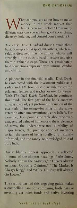 The Dick Davis Dividend | Dick Davis