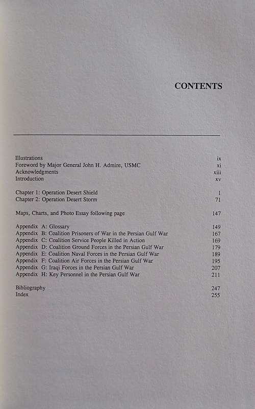 Operation Desert Shield/Desert Storm: Chronology and Fact Book | Kevin Don Hutchison