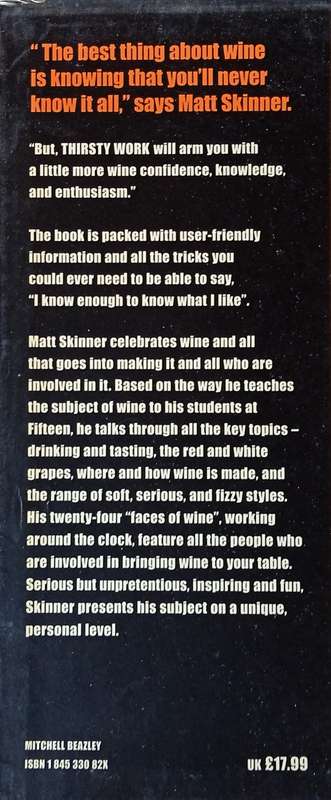 Thirsty Work | Matt Skinner