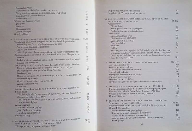 Kaapse Wyn en Brandewyn 1975-1860 [Afrikaans] | D.J. van Zyl