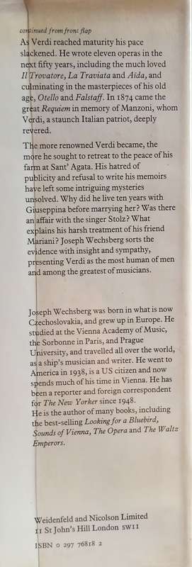 Verdi | Joseph Wechsberg