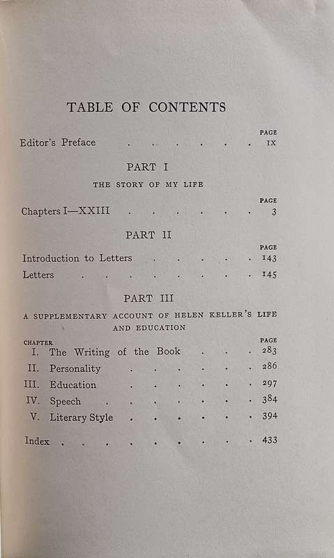 The Story of my Life, by Hellen Keller. With her Letters (1887-1901) and a Supplementary Account ...