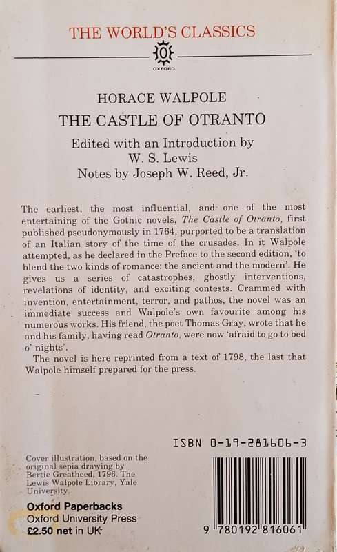 The Castle of Otranto | Horace Walpole