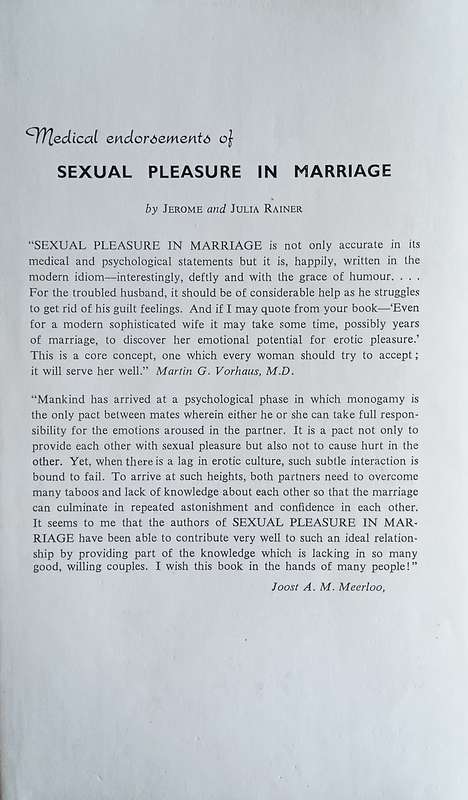 Sexual Pleasure in Marriage | Jerome and Julia Rainer